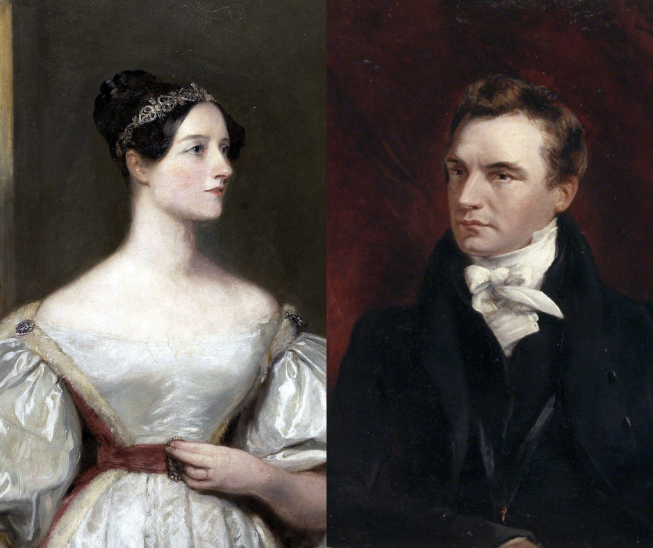 Ada Lovelace and Charles Babbage