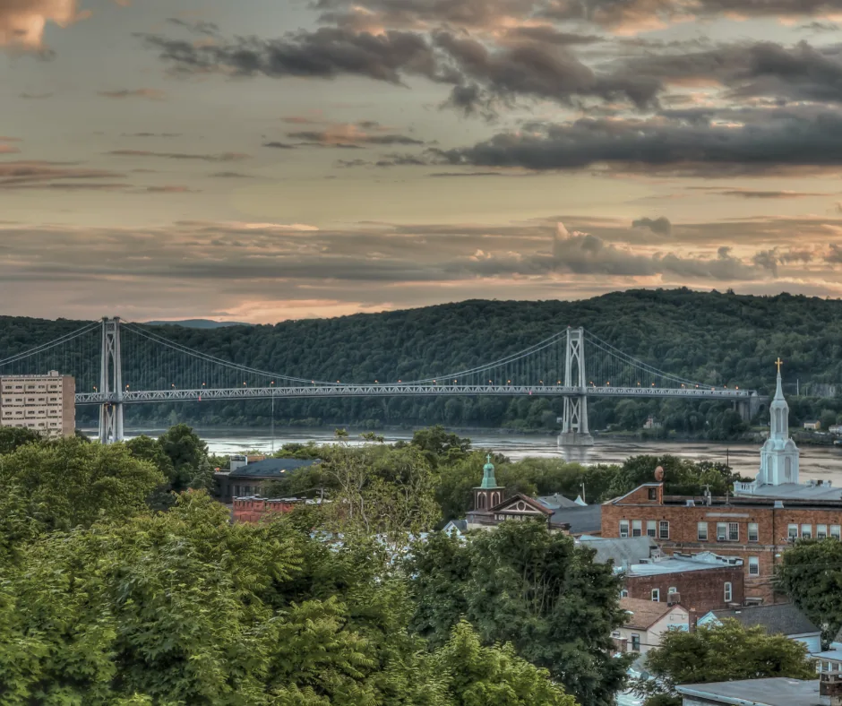 boutique hotels in upstate New York set against the Hudson River Valley