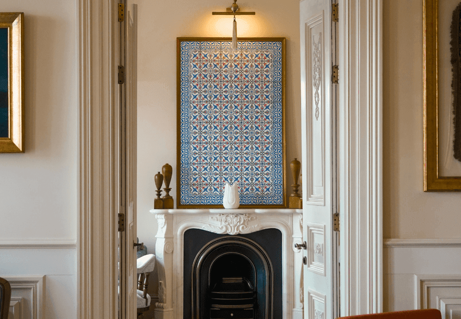 interior decorating in the foyer of a home