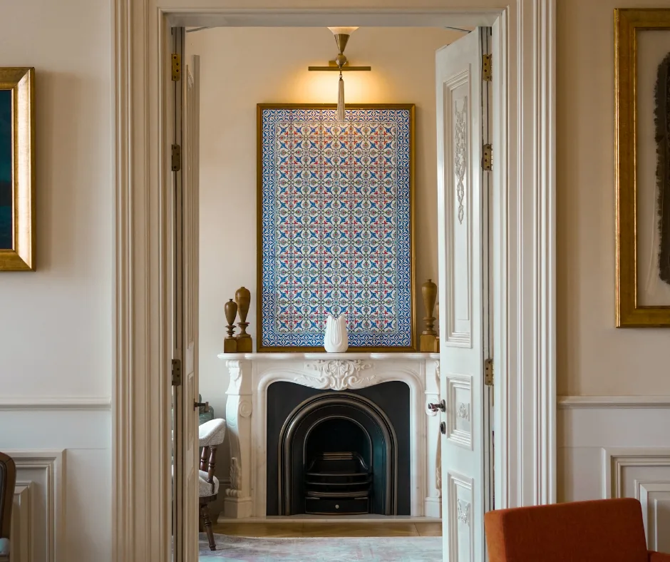 interior decorating in the foyer of a home