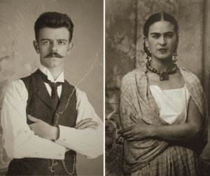 Guillermo and Frida Kahlo