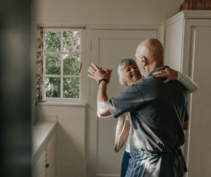 a couple dances at home