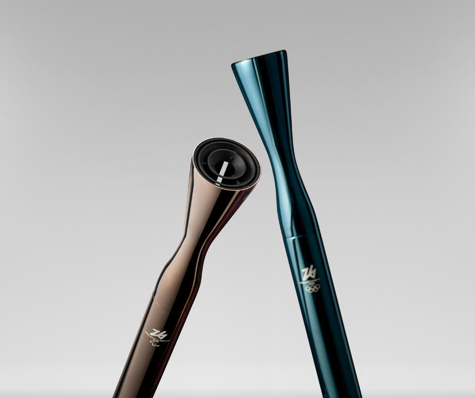 Carlo Ratti's Olympic and Paralympic torches