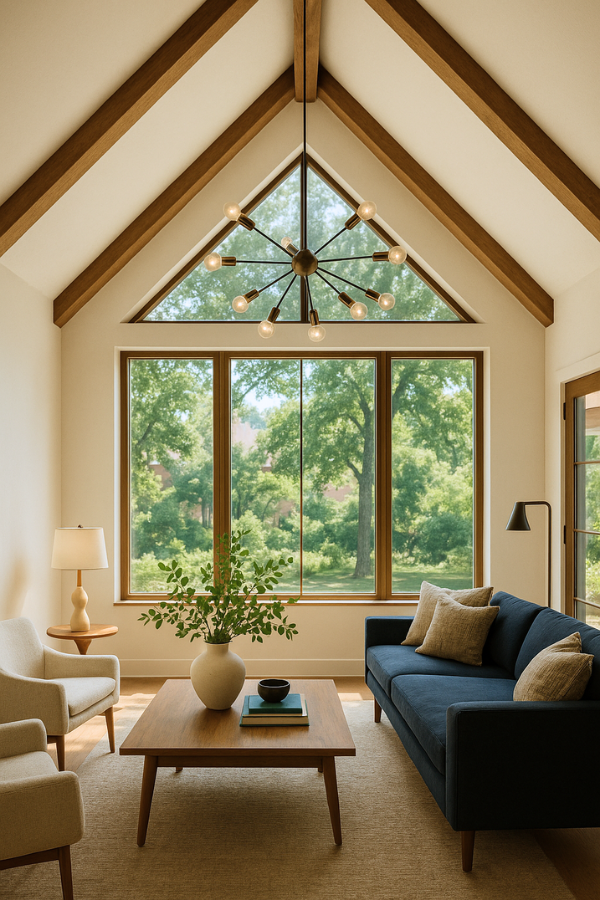 AI-generated interior design