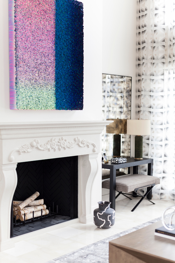 an interior design vignette