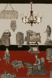 Victorian Interior collage