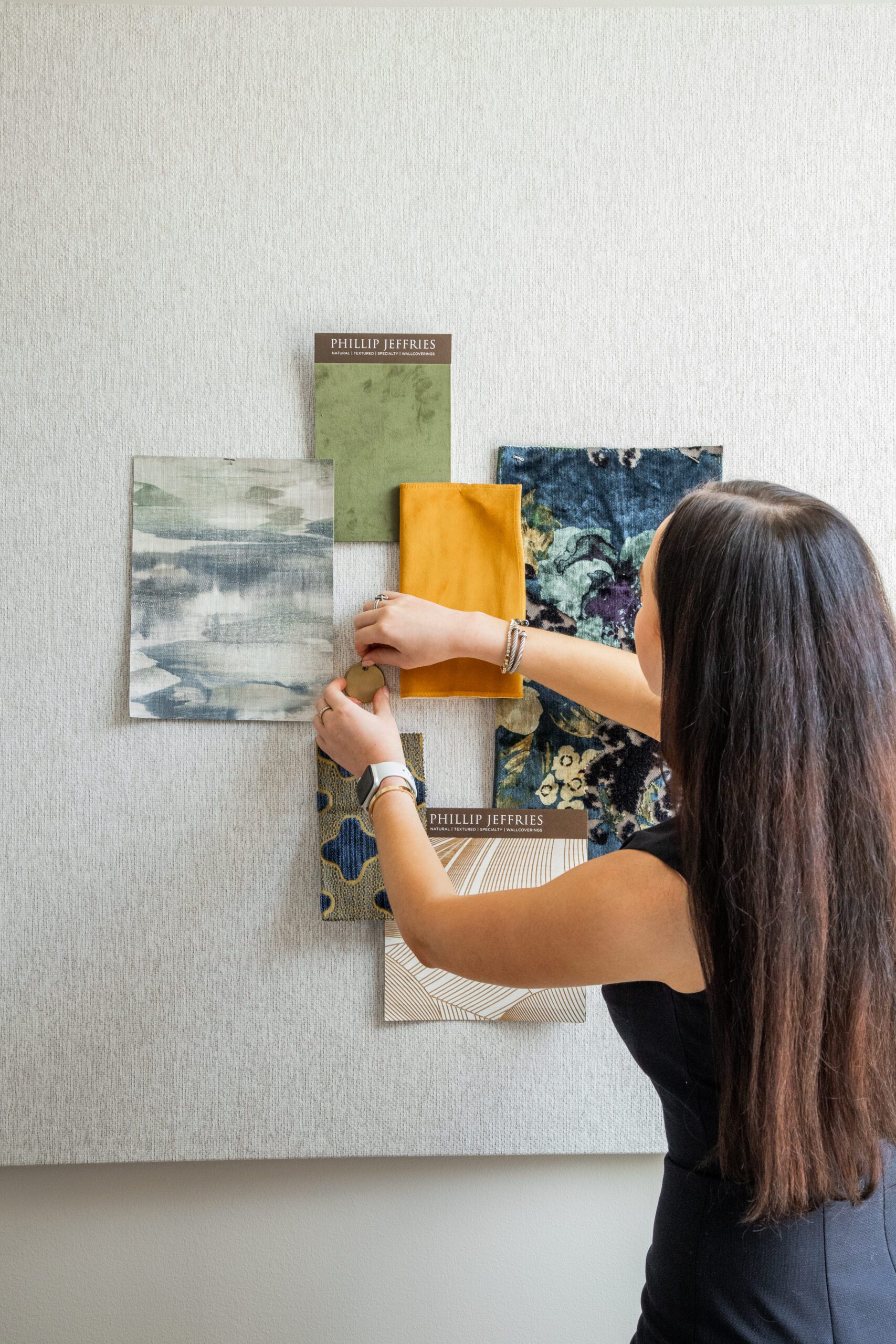 an interior designer preparing to start her own firm