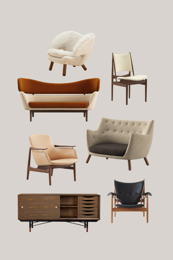 Finn Juhl Furniture Pieces