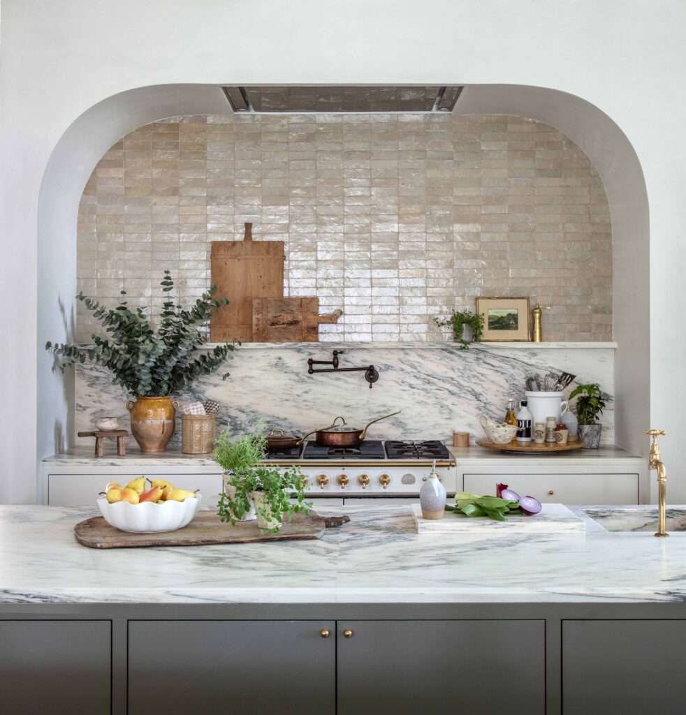 A kitchen designed by Mimi Meacham through her firm, Marian Louise Design.