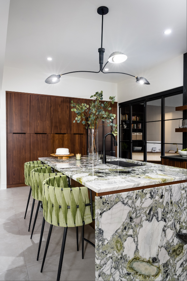 Rhonnika Clifton green kitchen