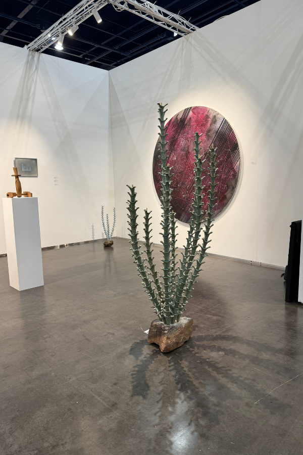 an art gallery
