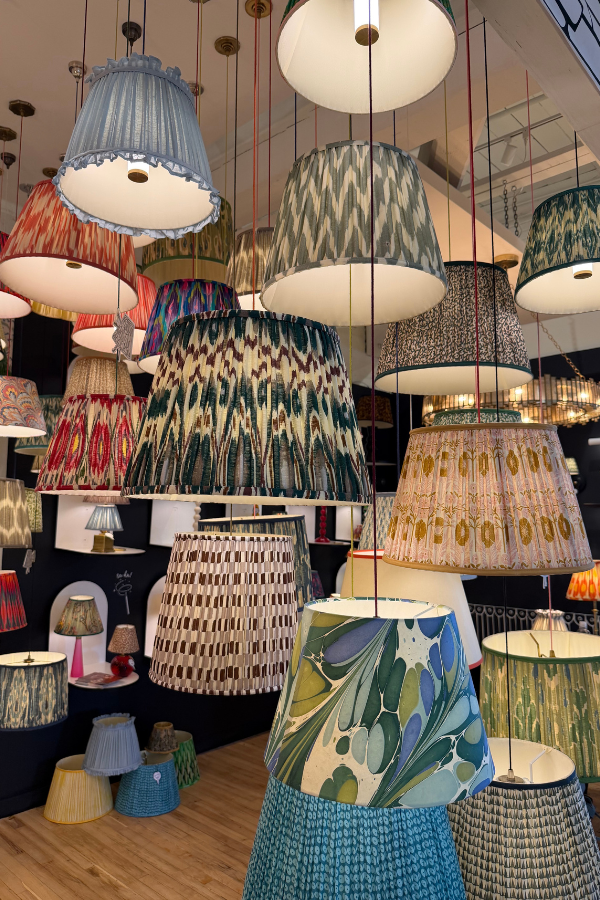 Pooky lighting showroom at High Point