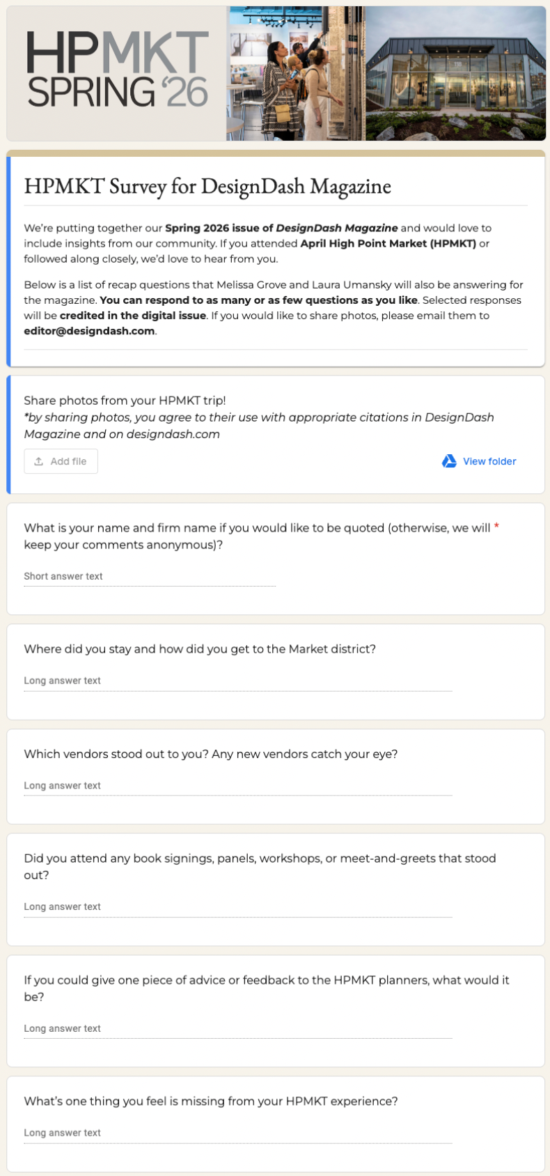 hpmkt survey