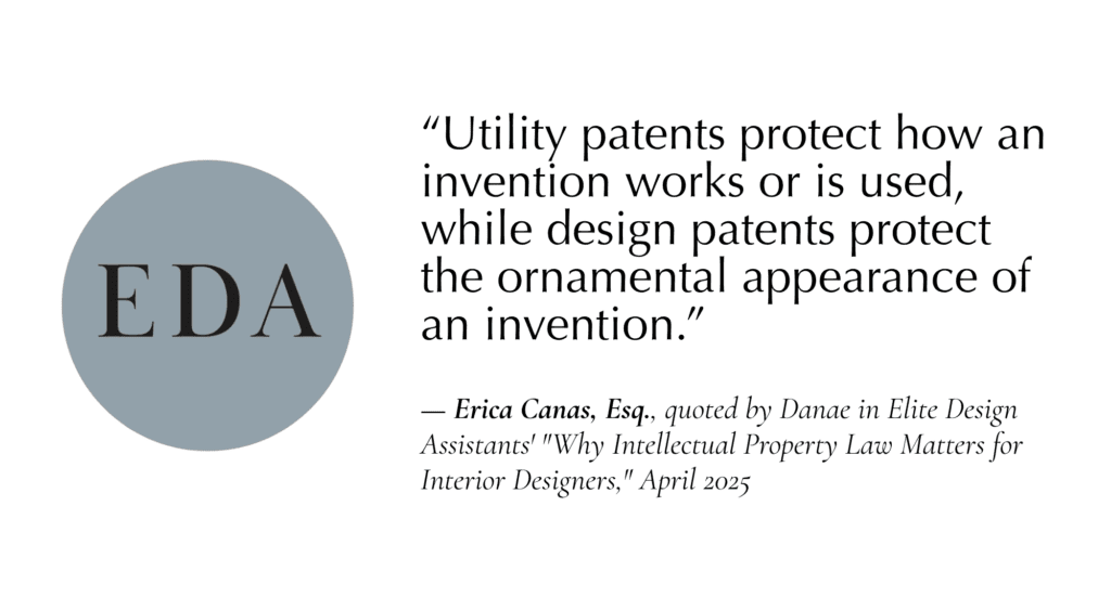 “Utility patents protect how an invention works or is used, while design patents protect the ornamental appearance of an invention.”