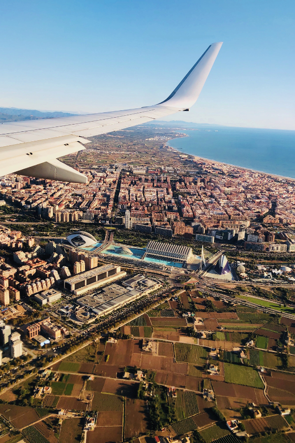 an aerial view of Valencia, Spain, home to the 2026 edition of Feria Hábitat València