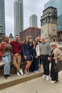 the DesignDash Mastermind team in Chicago for Design Chicago