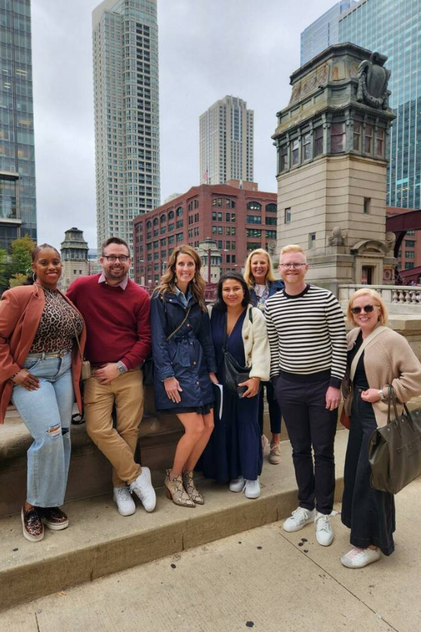 the DesignDash Mastermind team in Chicago for Design Chicago